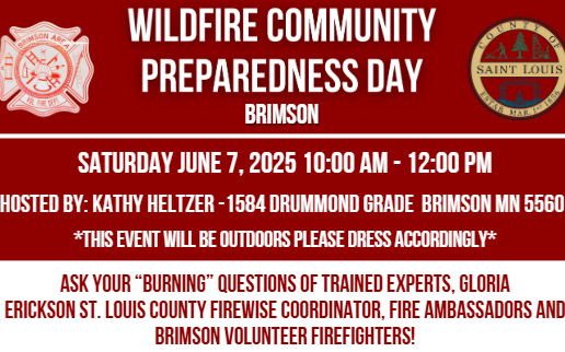 Brimson Wildfire Community Preparedness Day